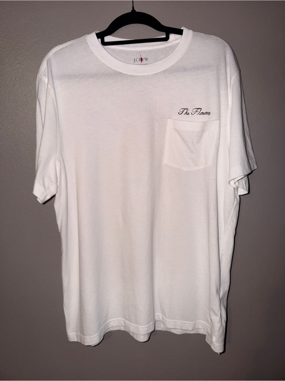 Laura Chautin X J.Crew "The Flowers" Pride graphic T-shirt